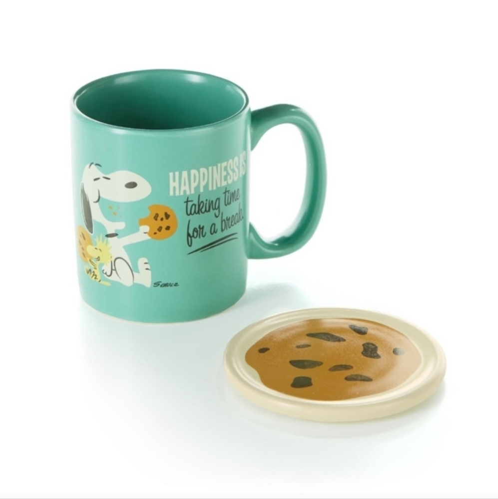 Hallmark Vintage Snoopy Mug with Coaster